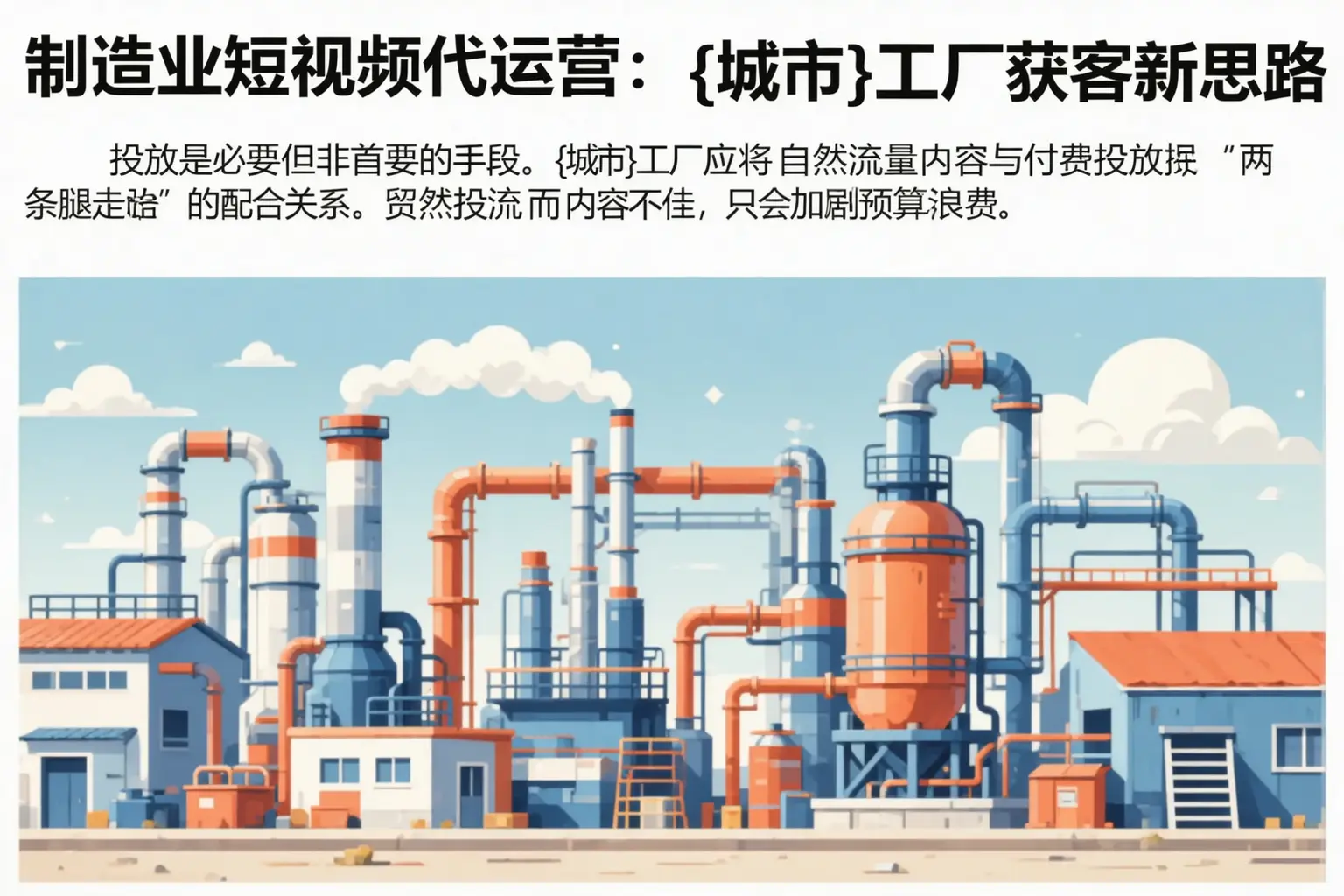 制造业短视频代运营：秭归工厂获客新思路