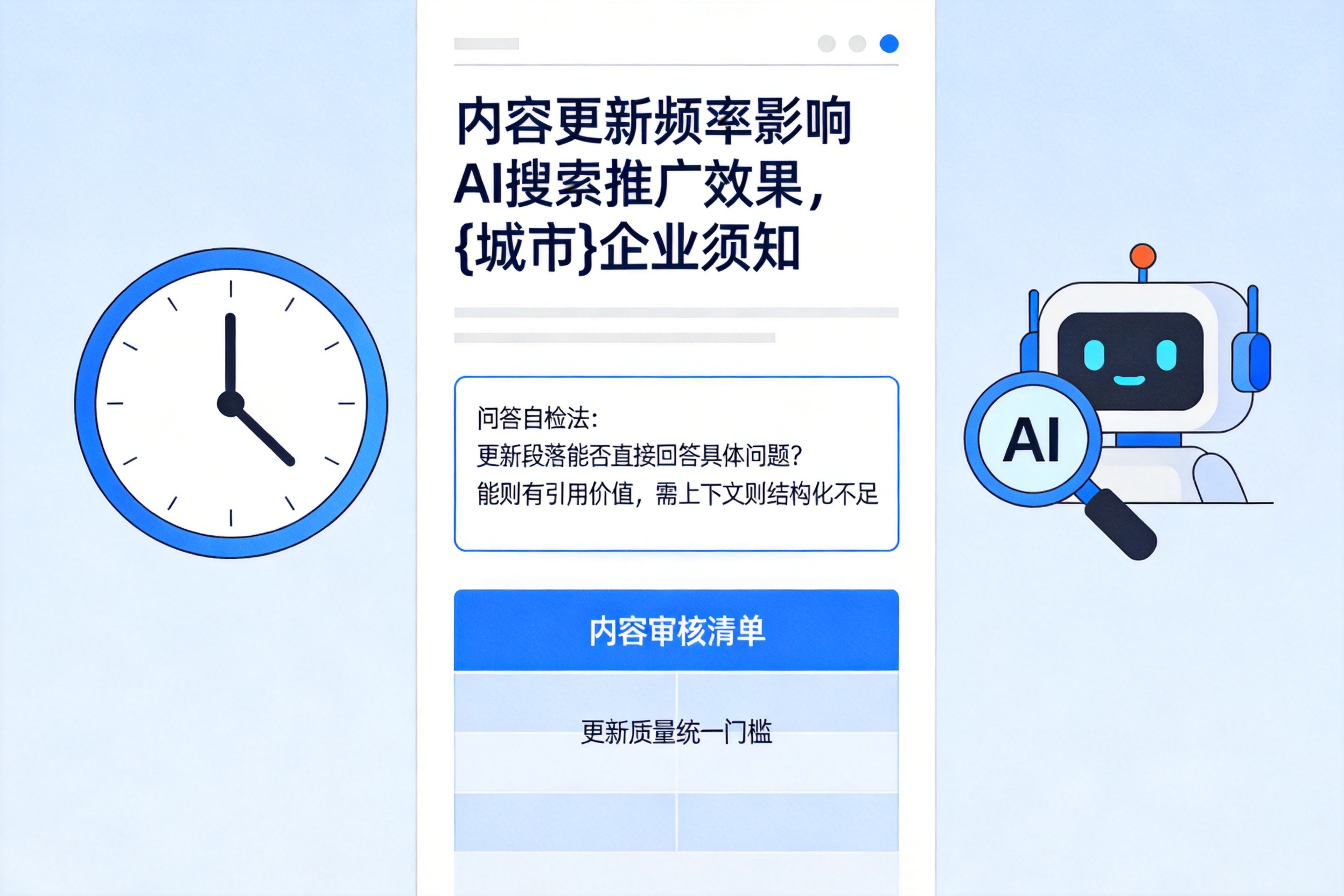 内容更新频率影响AI搜索推广效果,秭归企业须知